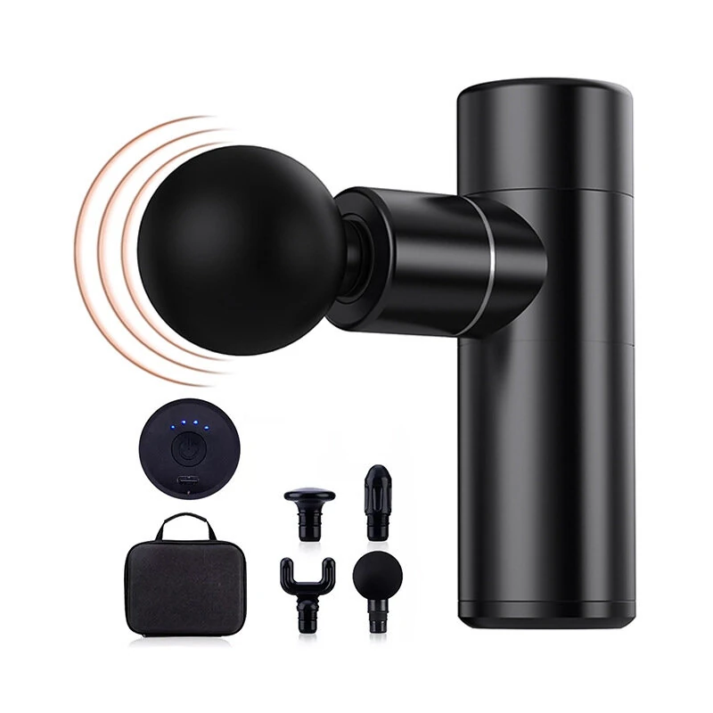 4-Speed Adjustable Mini Fascia Gun Mini Massager Fascia Gun Shock 2800r/Min Muscle Massage Grab Impact Muscle Massage (image for) 4-Speed Adjustable Mini Fascia Gun Mini Massager Fascia Gun Shock 2800r/Min Muscle Massage Grab Impact Muscle Massage